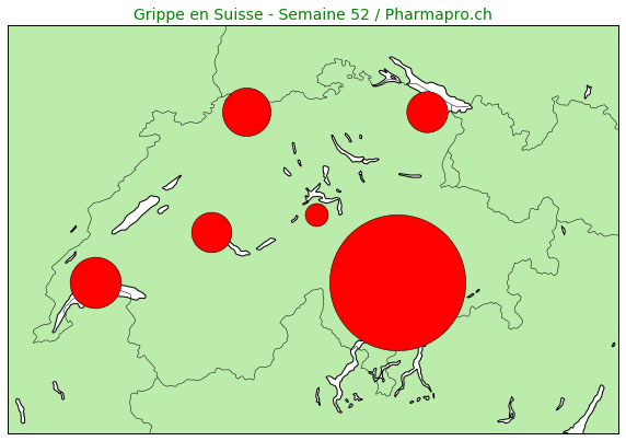 La grippe cloue les Suisses au lit, y compris en Suisse romande